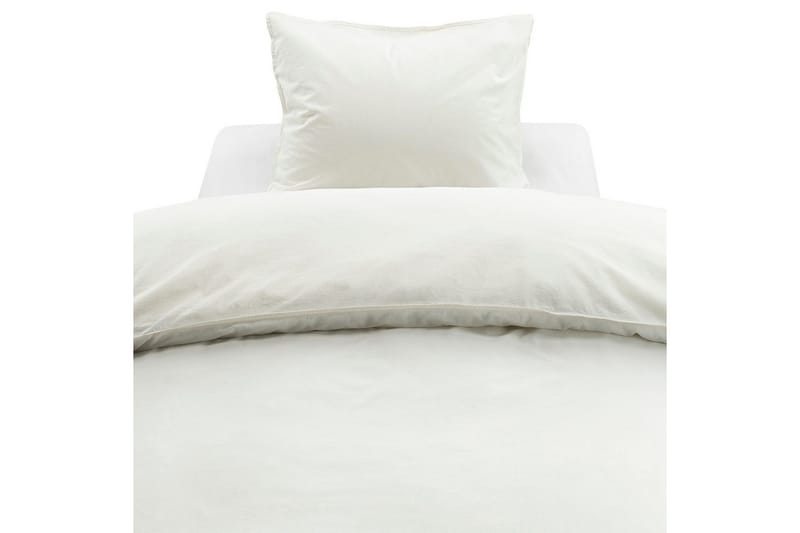 Dynebetræk Enkeltseng 2-Dele Humble - Hvid - Tekstiler - Sengetøj - Sengesæt & dynesæt