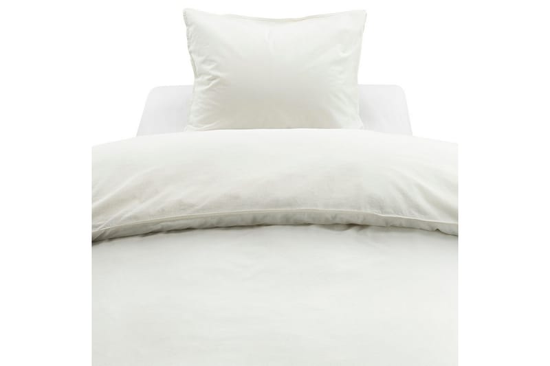 Dynebetræk Enkeltseng 2-Dele Humble - Hvid - Tekstiler - Sengetøj - Sengesæt & dynesæt