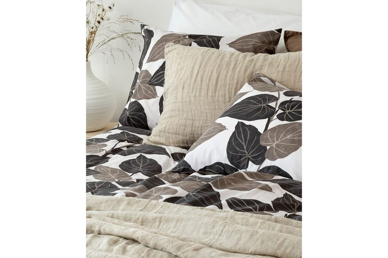 Dynebetræk Enkeltseng 2-Dele Levi - Brun - Tekstiler - Sengetøj - Sengesæt & dynesæt