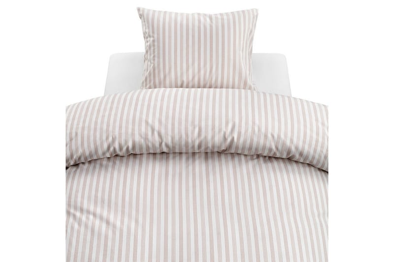 Dynebetræk Enkeltseng 2-Dele Mirjam - Rosa - Tekstiler - Sengetøj - Sengesæt & dynesæt