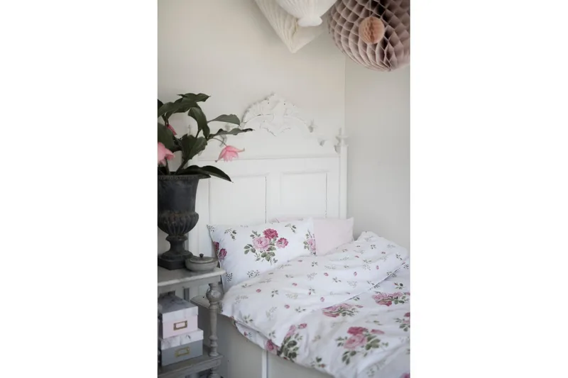 Dynebetræk Enkeltseng 2-Dele New Dawn Rosa - Sæt med 2 Dele - Tekstiler - Sengetøj - Sengesæt & dynesæt