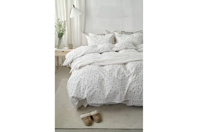 Dynebetræk Enkeltseng 2-Dele Vilja - Blå - Tekstiler - Sengetøj - Sengesæt & dynesæt