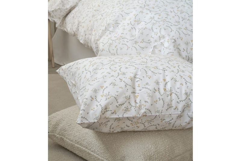 Dynebetræk Enkeltseng 2-Dele Vilja - Gul - Tekstiler - Sengetøj - Sengesæt & dynesæt