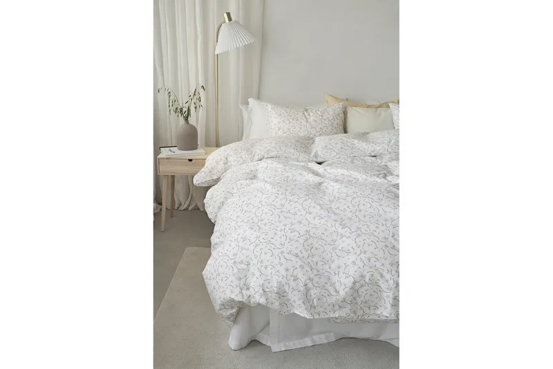 Dynebetræk Enkeltseng 2-Dele Vilja - Gul - Tekstiler - Sengetøj - Sengesæt & dynesæt