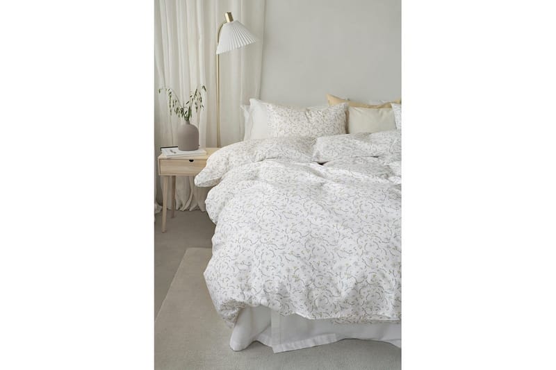 Dynebetræk Enkeltseng 2-Dele Vilja - Gul - Tekstiler - Sengetøj - Sengesæt & dynesæt