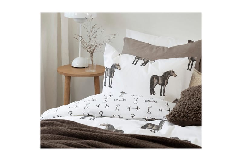 Dynebetræk Enkeltseng 2-Dele Wendy Brun - Tekstiler - Sengetøj - Sengesæt & dynesæt