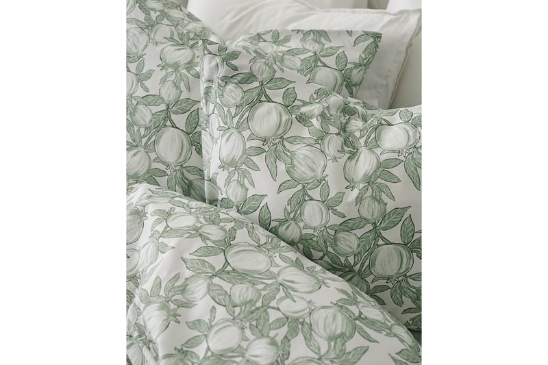 Dynebetræk Enkeltseng 2-Dele Pomegranate - Grøn - Tekstiler - Sengetøj - Dyne