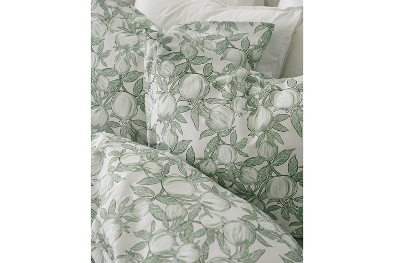 Dynebetræk Enkeltseng 2-Dele Pomegranate - Grøn - Tekstiler - Sengetøj - Dyne