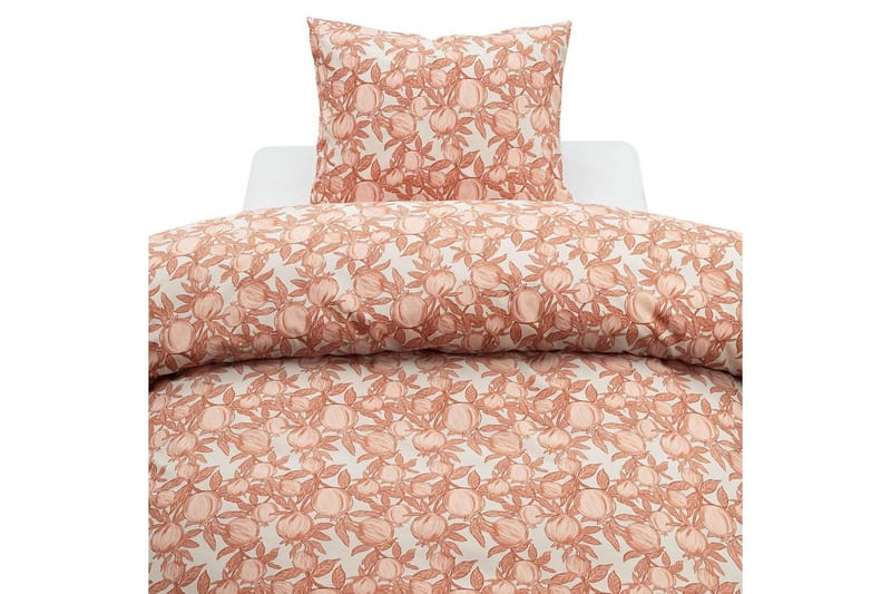 Dynebetræk Enkeltseng 2-Dele Pomegranate, Fersken