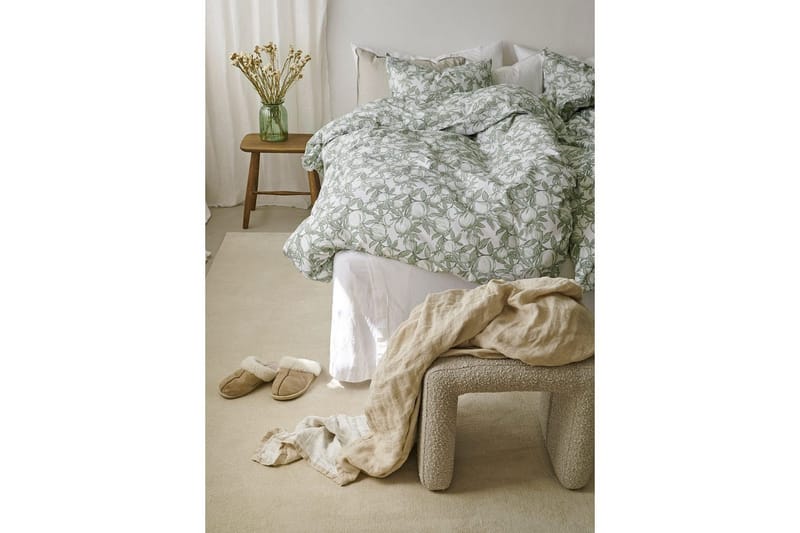 Dynebetræk Enkeltseng 2-Dele Pomegranate - Grøn - Tekstiler - Sengetøj - Dyne