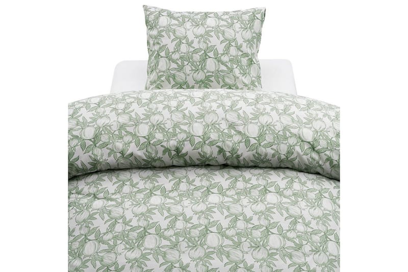 Dynebetræk Enkeltseng 2-Dele Pomegranate - Grøn - Tekstiler - Sengetøj - Dyne