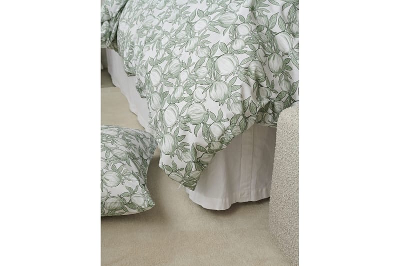 Dynebetræk Enkeltseng 2-Dele Pomegranate - Grøn - Tekstiler - Sengetøj - Dyne