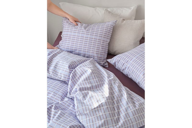 Dynebetræk Enkeltseng 2-Delers Rumba Blå - Tekstiler - Sengetøj - Sengesæt & dynesæt