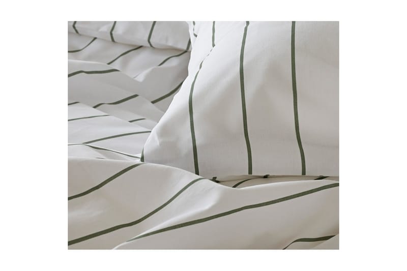 Dynebetræk Enkeltseng 2-Delers Saga - Grøn - Tekstiler - Sengetøj - Sengesæt & dynesæt