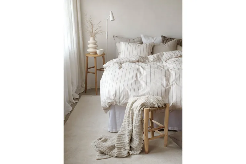 Dynebetræk Enkeltseng 2-Delers Saga - Linned - Tekstiler - Sengetøj - Sengesæt & dynesæt