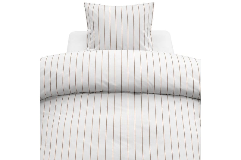 Dynebetræk Enkeltseng 2-Delers Saga - Orange - Tekstiler - Sengetøj - Sengesæt & dynesæt