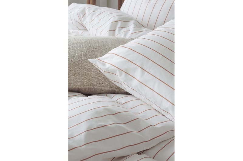 Dynebetræk Enkeltseng 2-Delers Saga - Orange - Tekstiler - Sengetøj - Sengesæt & dynesæt