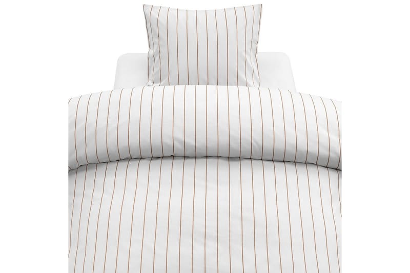 Dynebetræk Enkeltseng 2-Delers Saga - Orange - Tekstiler - Sengetøj - Sengesæt & dynesæt