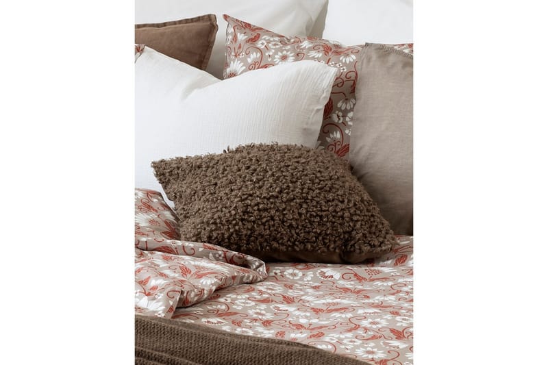 Dynebetræk Enkeltseng 2-Delers Siljan Grå - Grå - Tekstiler - Sengetøj - Sengesæt & dynesæt