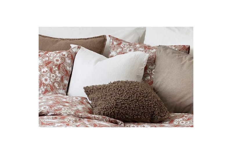 Dynebetræk Enkeltseng 2-Delers Siljan Grå - Grå - Tekstiler - Sengetøj - Sengesæt & dynesæt