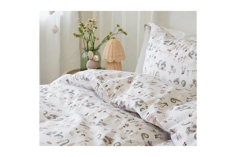 Dynebetræk Enkeltseng 2-dels Fingal Pastel - Tekstiler - Sengetøj - Dyne