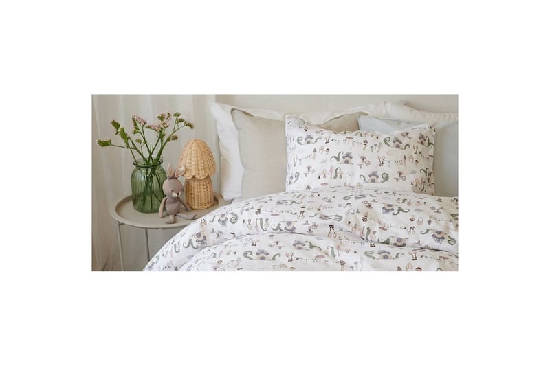 Dynebetræk Enkeltseng 2-dels Fingal Pastel - Tekstiler - Sengetøj - Dyne