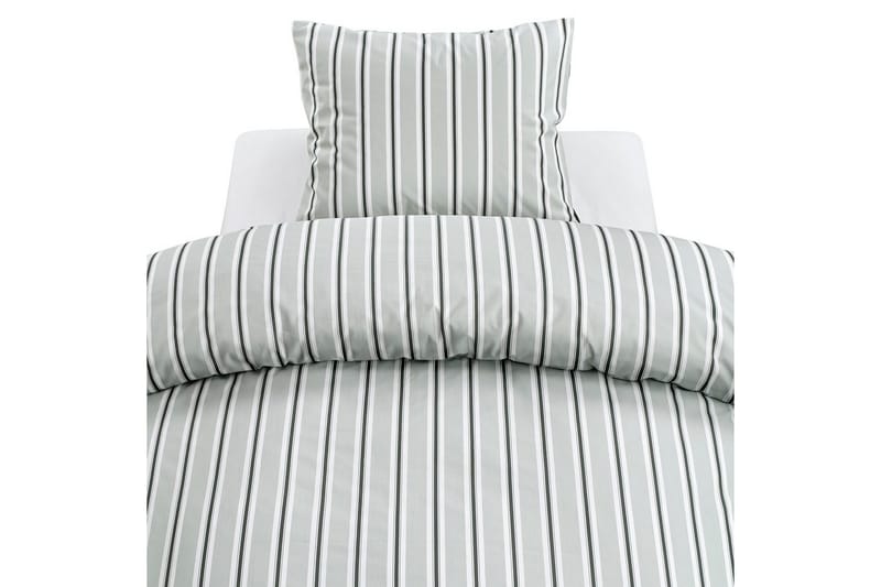 Dynebetræk Enkeltseng 2-dels Sunnan Rand - Grøn - Tekstiler - Sengetøj - Sengesæt & dynesæt