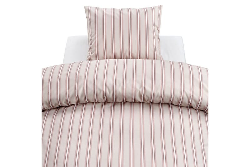 Dynebetræk Enkeltseng 2-dels Sunnan Rand - Rosa - Tekstiler - Sengetøj - Sengesæt & dynesæt