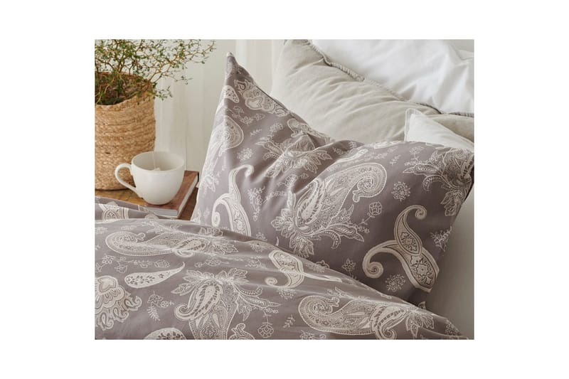 Dynebetræk Enkeltseng 2-dels Tilly Sand - Tekstiler - Sengetøj - Sengesæt & dynesæt