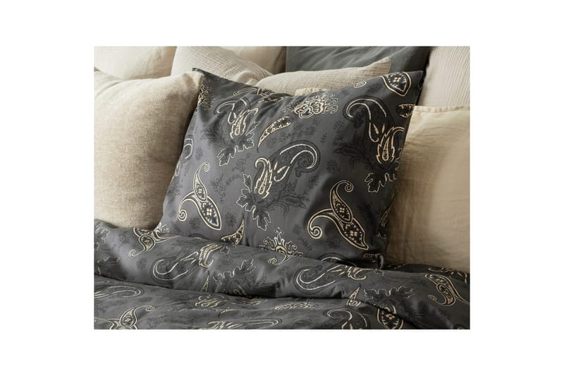 Dynebetræk Enkeltseng 2-dels Tilly - Sort - Tekstiler - Sengetøj - Sengesæt & dynesæt