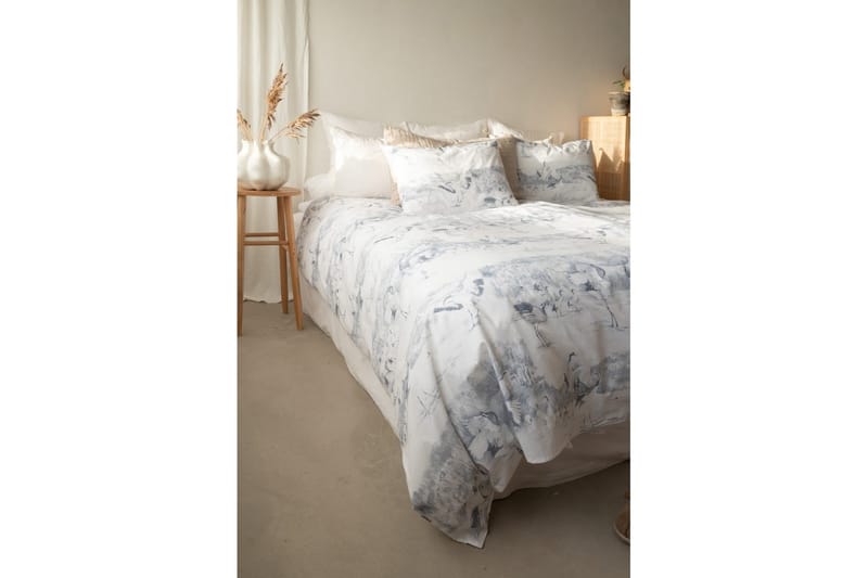 Dynebetræk Enkeltseng 2-dels Trandansen Blå - Tekstiler - Sengetøj - Sengesæt & dynesæt