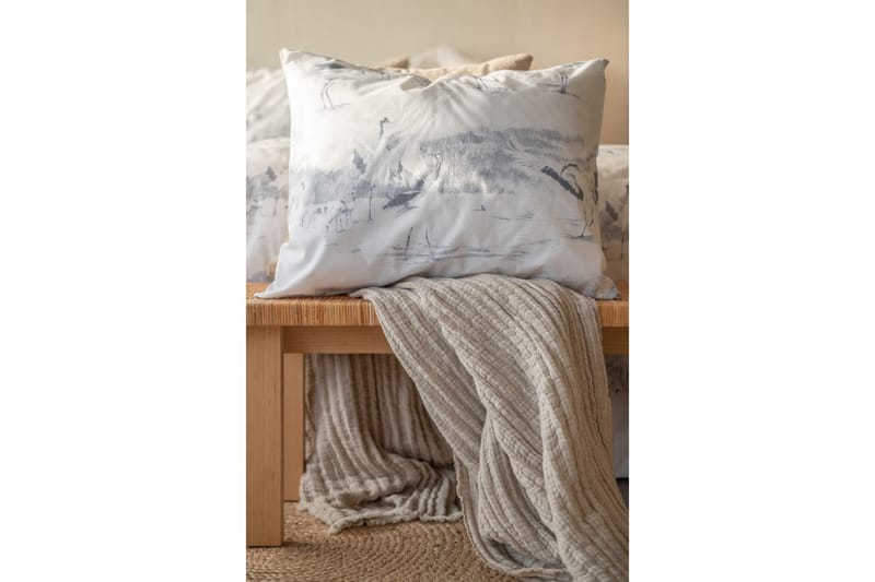 Dynebetræk Enkeltseng 2-dels Trandansen Blå - Tekstiler - Sengetøj - Sengesæt & dynesæt