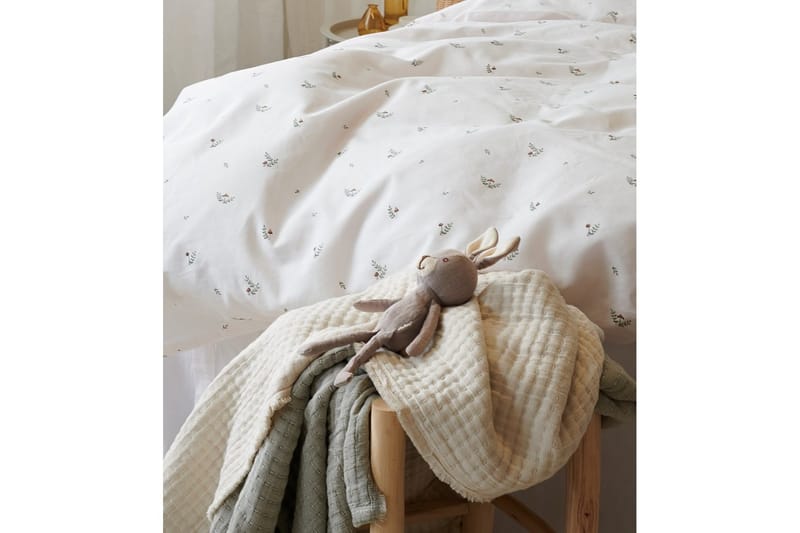 Dynebetræk Enkeltseng 2-delt Alvin Beige - Tekstiler - Sengetøj - Dyne