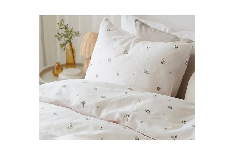 Dynebetræk Enkeltseng 2-delt Alvin Beige - Tekstiler - Sengetøj - Sengesæt & dynesæt