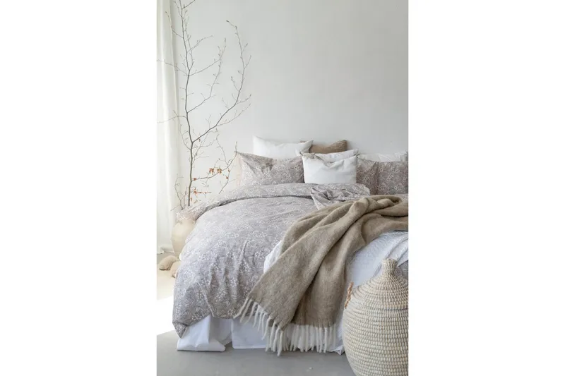 Dynebetræk Enkeltseng 2-delt Blackberry - Brun - Tekstiler - Sengetøj - Sengesæt & dynesæt