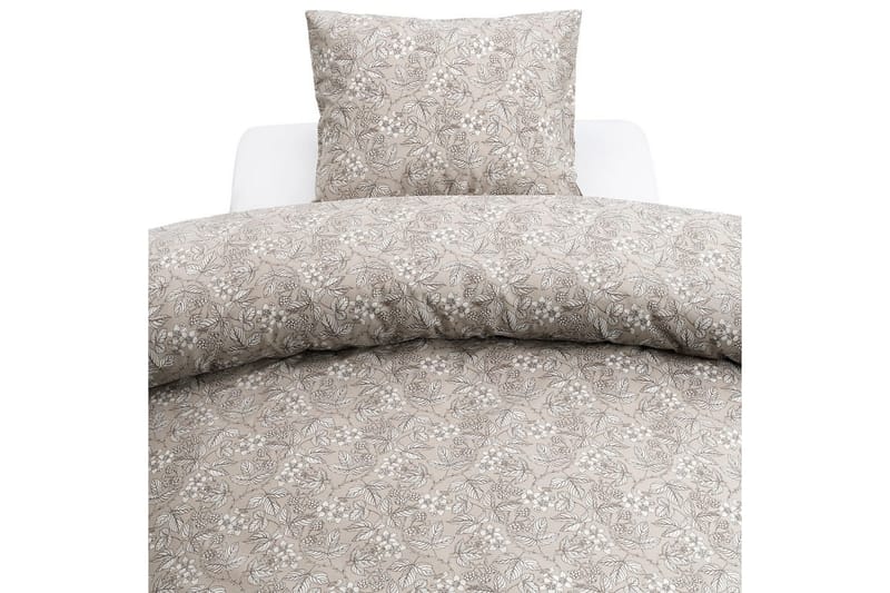 Dynebetræk Enkeltseng 2-delt Blackberry - Brun - Tekstiler - Sengetøj - Sengesæt & dynesæt