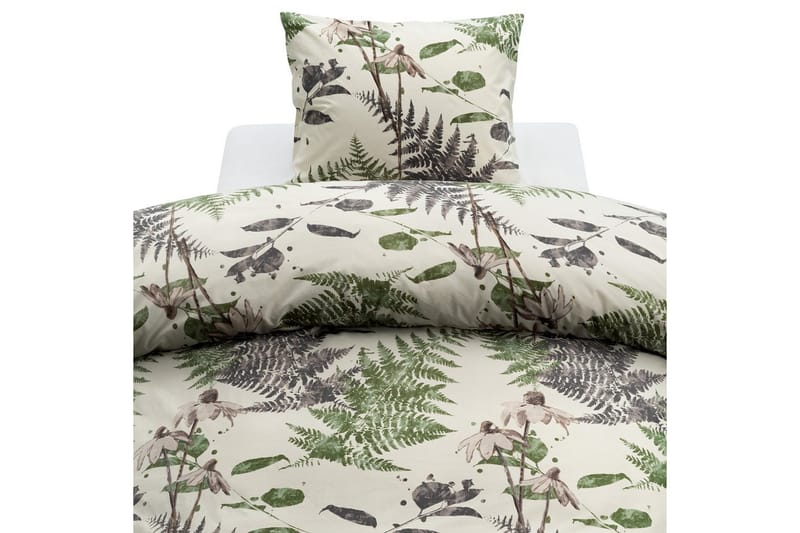 Dynebetræk Enkeltseng Harmony 2-Delers Skovlysning, Grøn