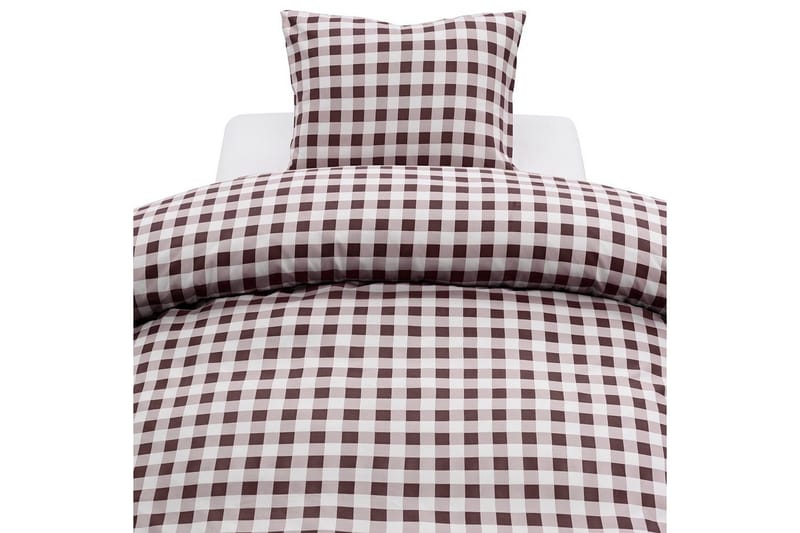 Dynebetræk Enkeltseng Harmony 2-dels Turild - Brun - Tekstiler - Sengetøj - Sengesæt & dynesæt