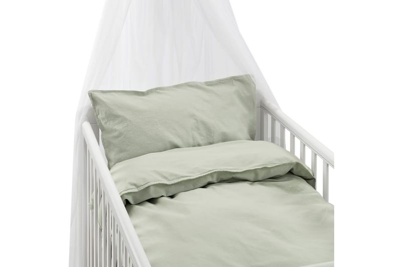 Dynebetræk til tremmeseng 2-Dele Humble, Grøn