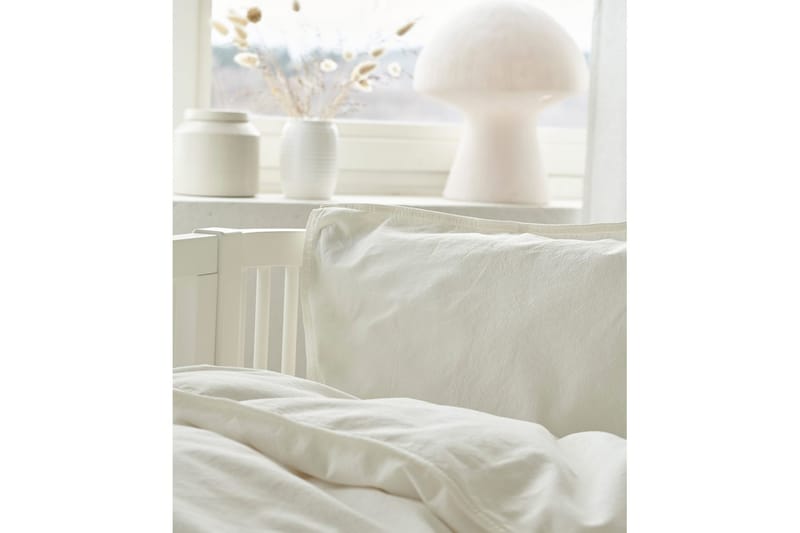 Dynebetræk til tremmeseng 2-Dele Humble - Hvid - Tekstiler - Sengetøj - Sengesæt & dynesæt
