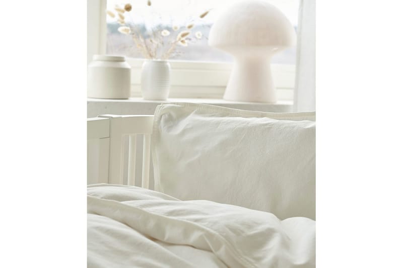 Dynebetræk til tremmeseng 2-Dele Humble - Hvid - Tekstiler - Sengetøj - Sengesæt & dynesæt
