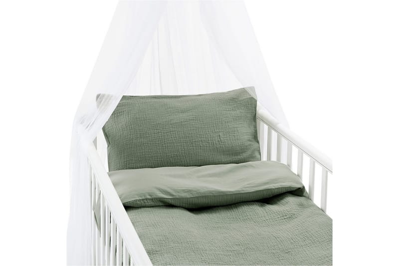 Dynebetræk til tremmeseng 2-Delers Rolling, Grøn