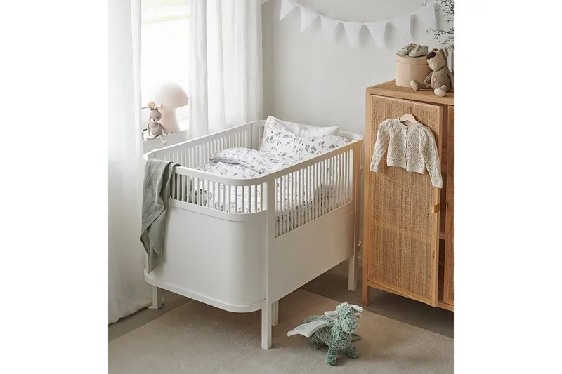 Dynebetræk til tremmeseng 2-dels Fingal Pastel - Tekstiler - Sengetøj - Dyne