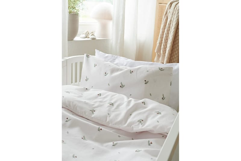 Dynebetræk til tremmeseng 2-delt Alvin Beige - Tekstiler - Sengetøj - Dyne