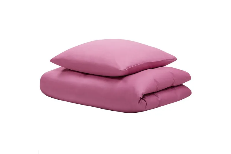 Dynebetrækssæt Harmonridge Rosa, 200x135 cm - Rosa, 200x135 cm - Tekstiler - Sengetøj - Sengesæt & dynesæt