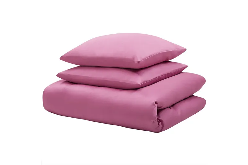 Dynebetrækssæt Harmonridge Rosa, 220x200 cm - Rosa, 220x200 cm - Tekstiler - Sengetøj - Sengesæt & dynesæt