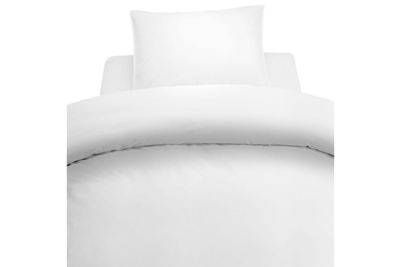 Dynebetræk Dobbelt 3-Del Vasket - Hvid - Tekstiler - Sengetøj - Sengesæt & dynesæt - Dynesæt dobbeltseng