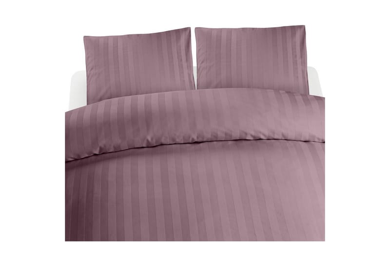 Dynebetræk Dobbelt 3-Dele Satin, Lilla