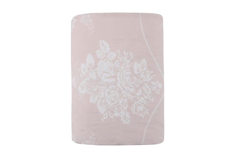 EnLora Home Sengetæppe Dobbelt 200x220+2 Pudebetræk - Beige/Hvid - Tekstiler - Sengetøj - Sengesæt & dynesæt - Dynes æt dobbeltseng