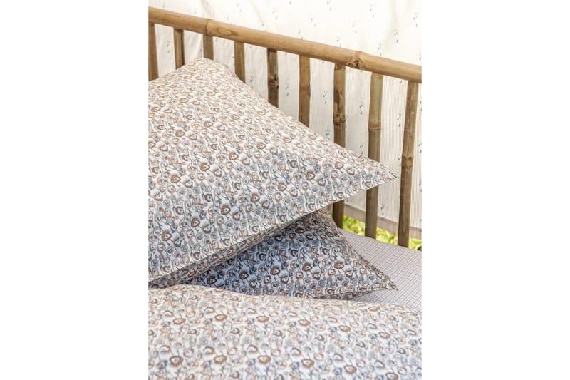 Faye Sengetøjssæt 220x230 cm Satin Dusty Orange - Borås Cotton - Tekstiler - Sengetøj - Sengesæt & dynesæt - Dynesæt dobbeltseng